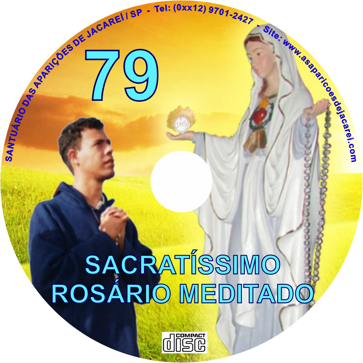CD Rosário Meditado 079 CD Rosário Meditado 079